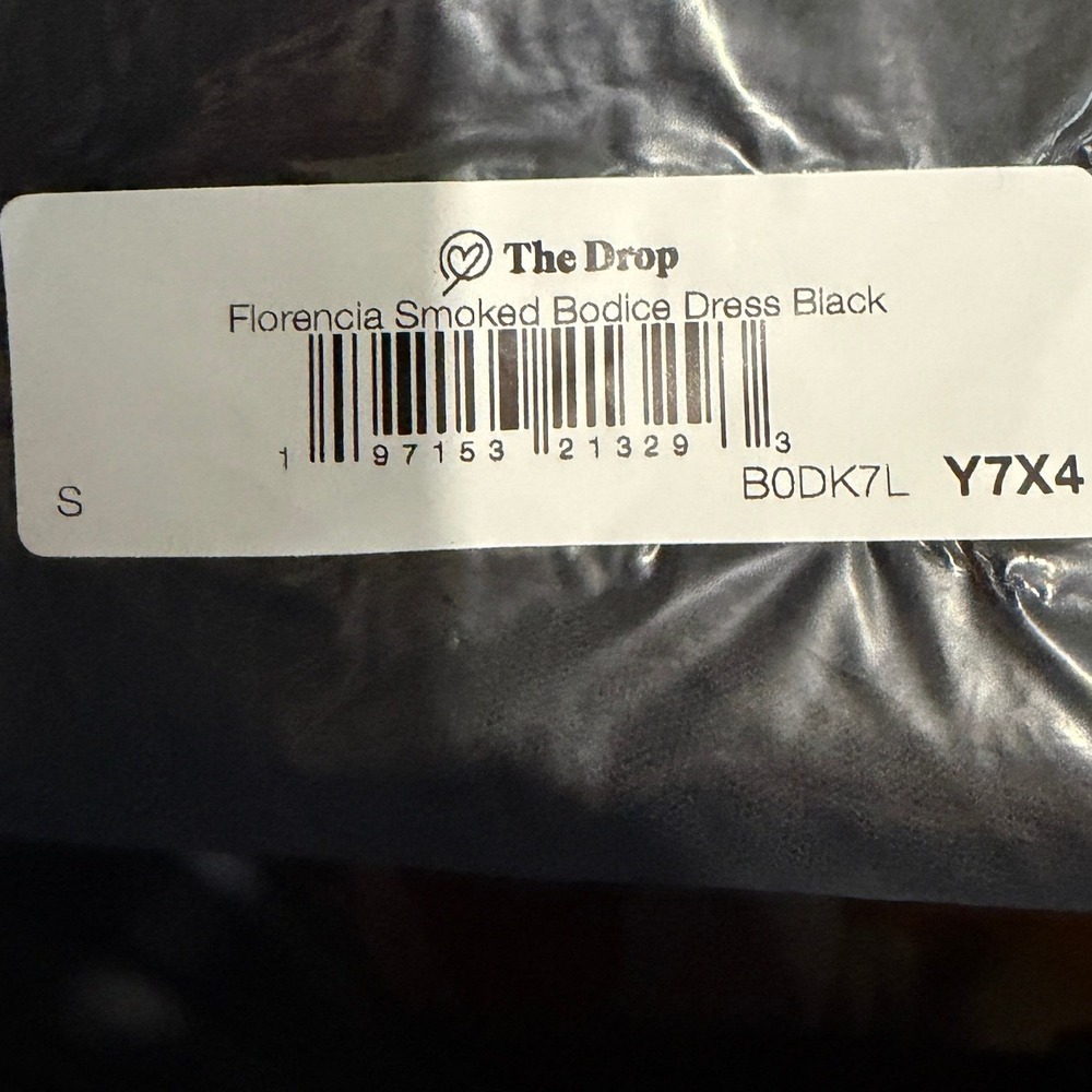 The Drop | Florencia Smocked Bodice Linen Maxi Dress | SMALL - Picture 5 of 6